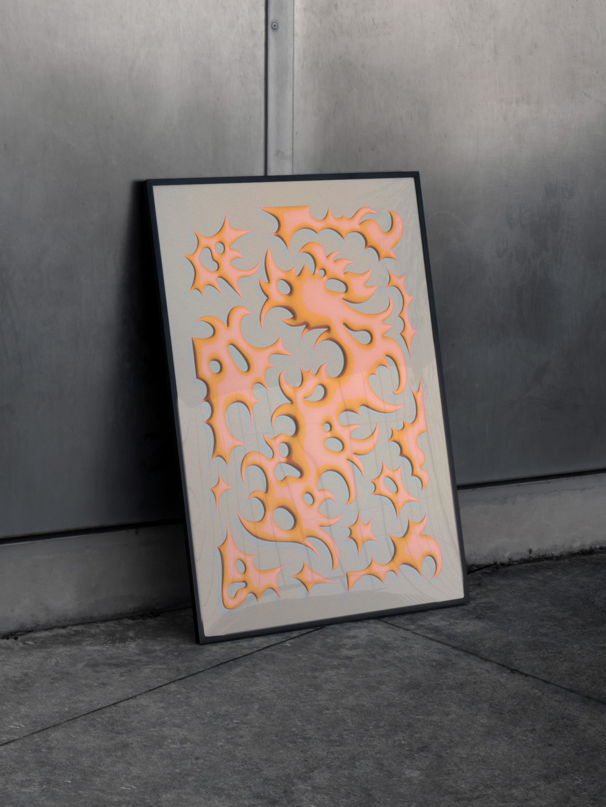 → spiky mood prints
